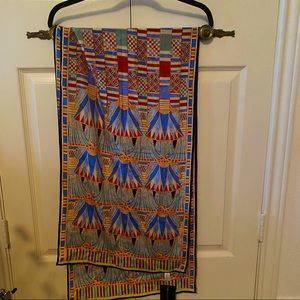 NWT: Metropolitan Museum of Art: Egyptian Lotus Column Scarf